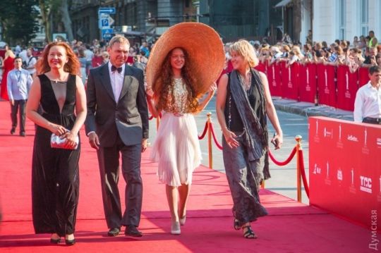 Красная дорожка Одесского кинофествиаля в 2017