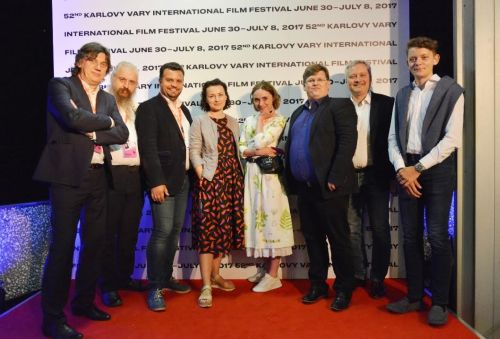 Украинская деленация на кинофествиаль в Карловых Варах 2017