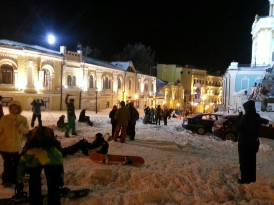 Мартовский снегопад 2013 в Киеве