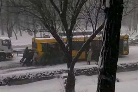 Мартовский снегопад 2013 в Киеве