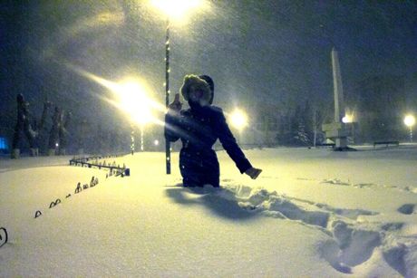 Мартовский снегопад 2013 в Киеве