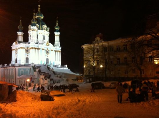 Мартовский снегопад 2013 в Киеве