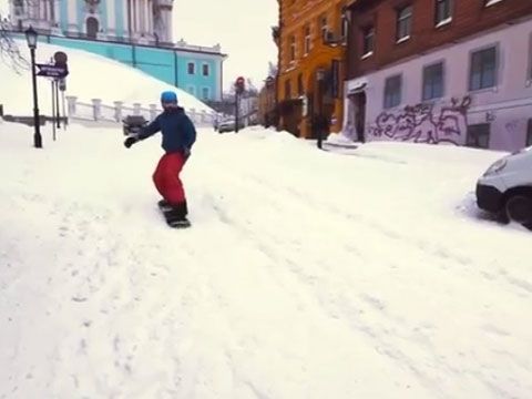 Мартовский снегопад 2013 в Киеве
