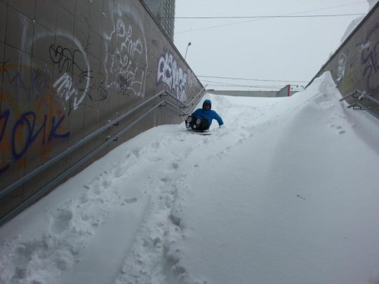 Мартовский снегопад 2013 в Киеве