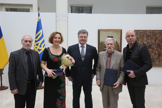 Лауреаты премии Т. Шевченко в 2016г.