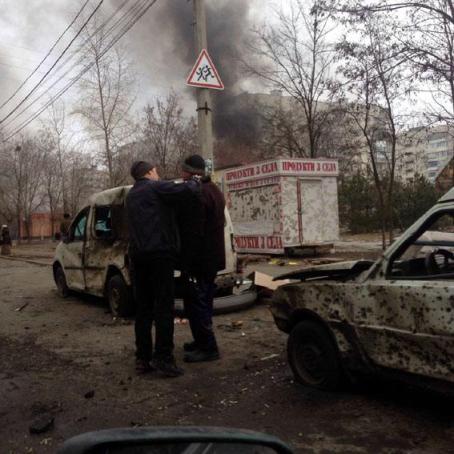 Обстрел Мариуполя