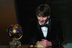 Лионель Месси во второй раз получил  Золотой мяч от France Football.