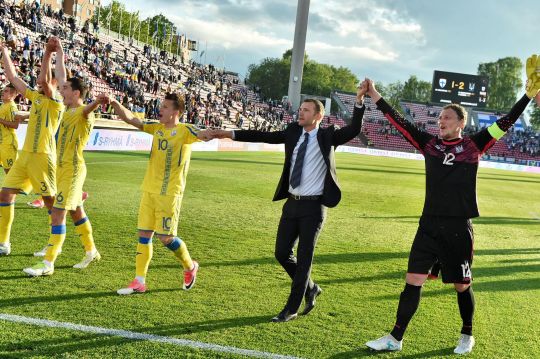 Победа Украины над Финляндией 2-1